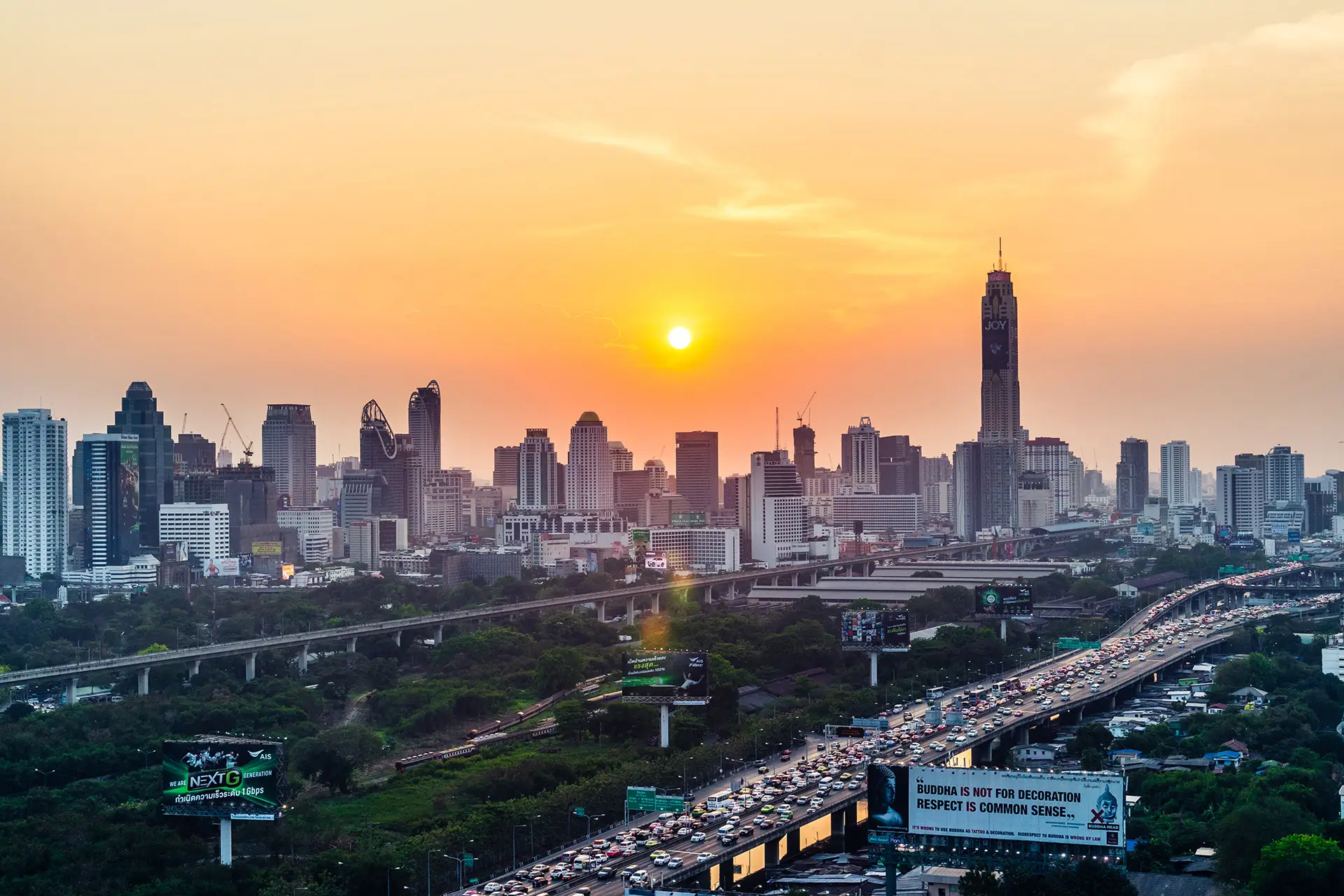 Thai condominium towers. The document checklist applies to every building on the skyline