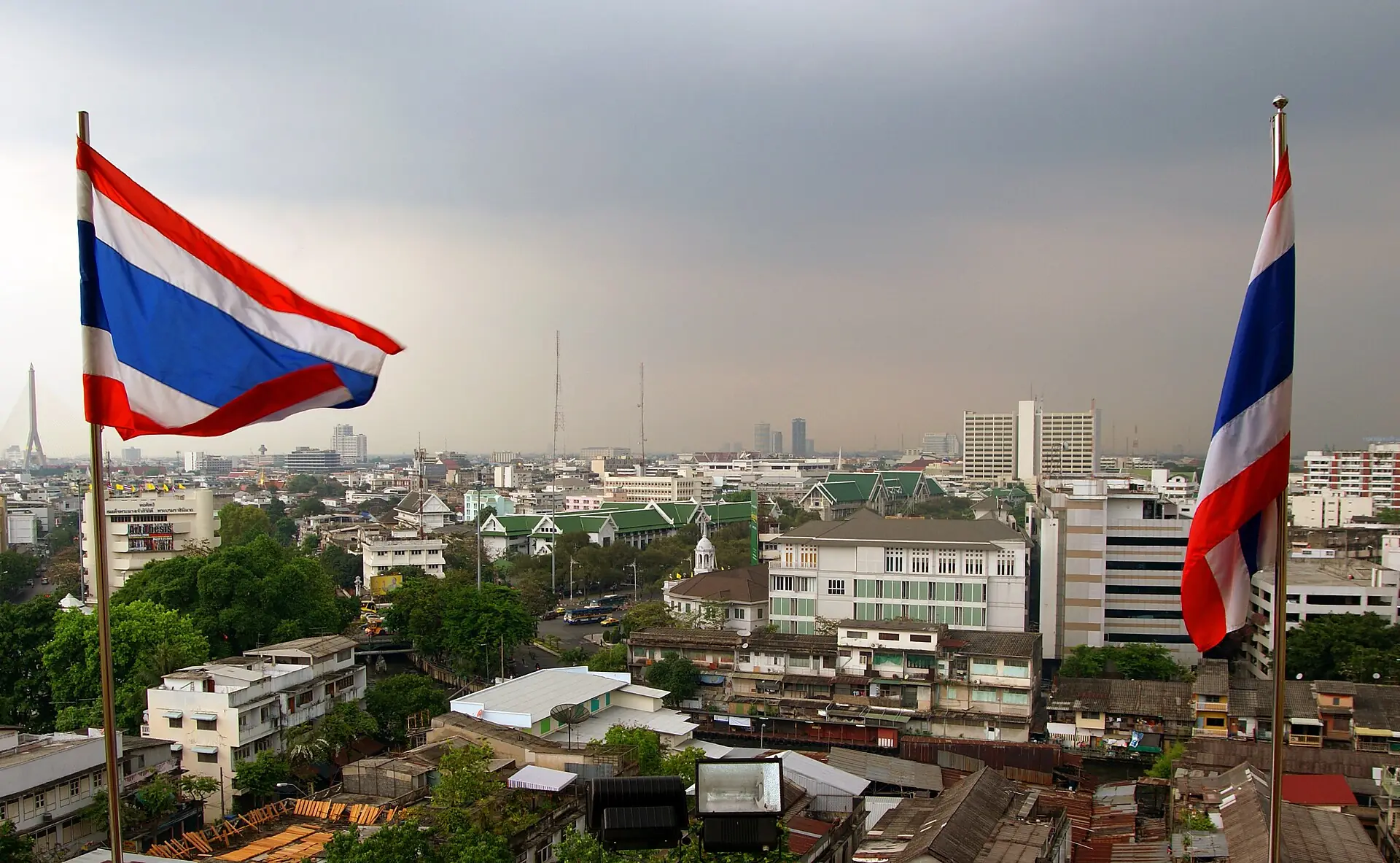 Bangkok skyline panorama — the city that anchors the 3,300-listing net yield study
