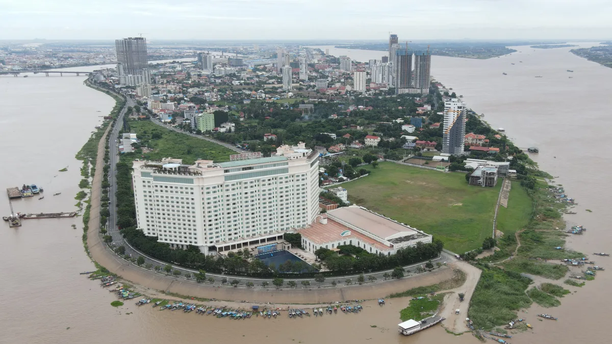 Phnom Penh across the water, the city a foreign owner pays annual tax in