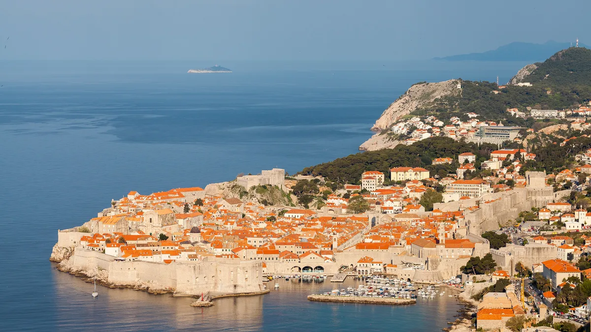 Dubrovnik's walled old town: every parcel has an A, B and C sheet in the land register