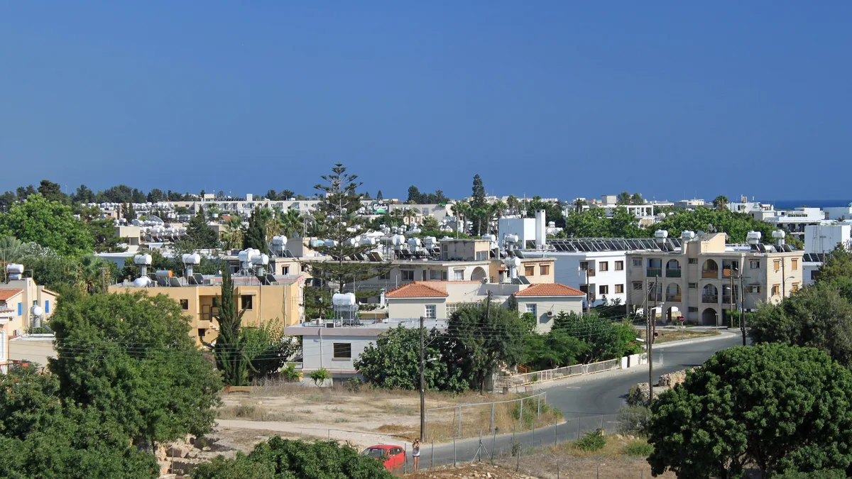 Homes in Paphos: each title deed is issued by the Department of Lands and Surveys