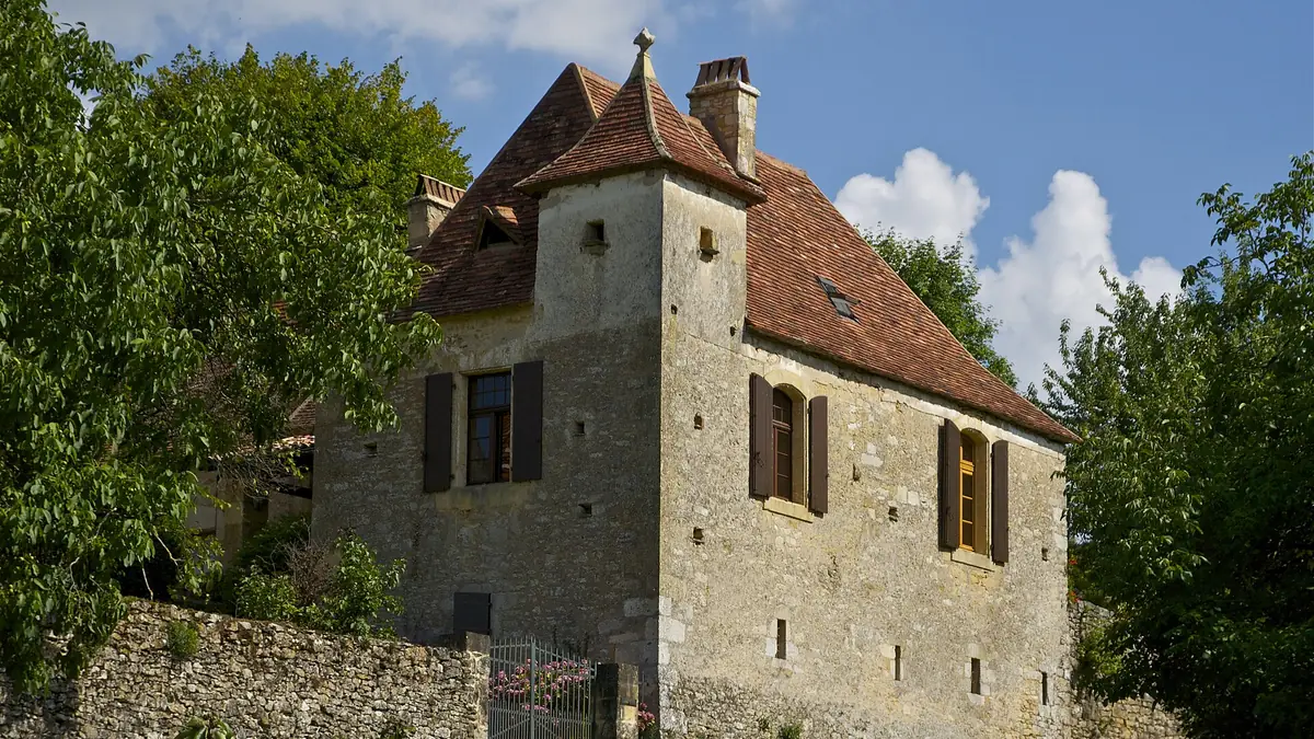 An old stone house in the Dordogne