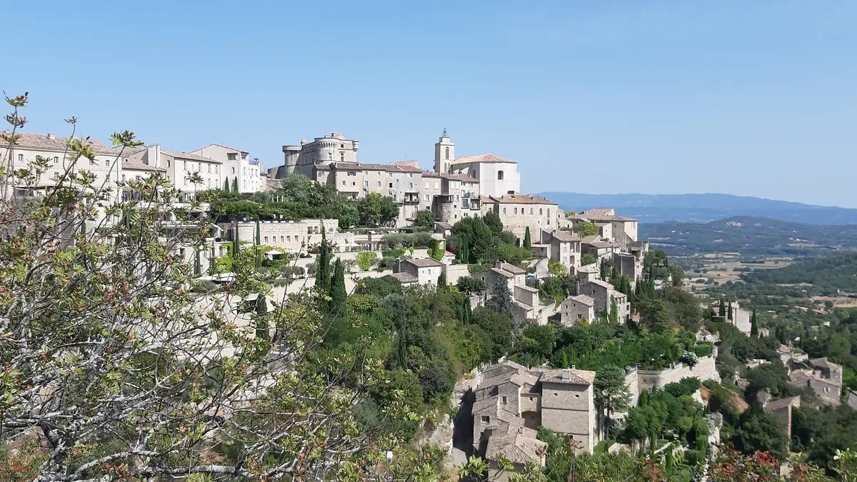 Gordes, a hilltop village in the Luberon