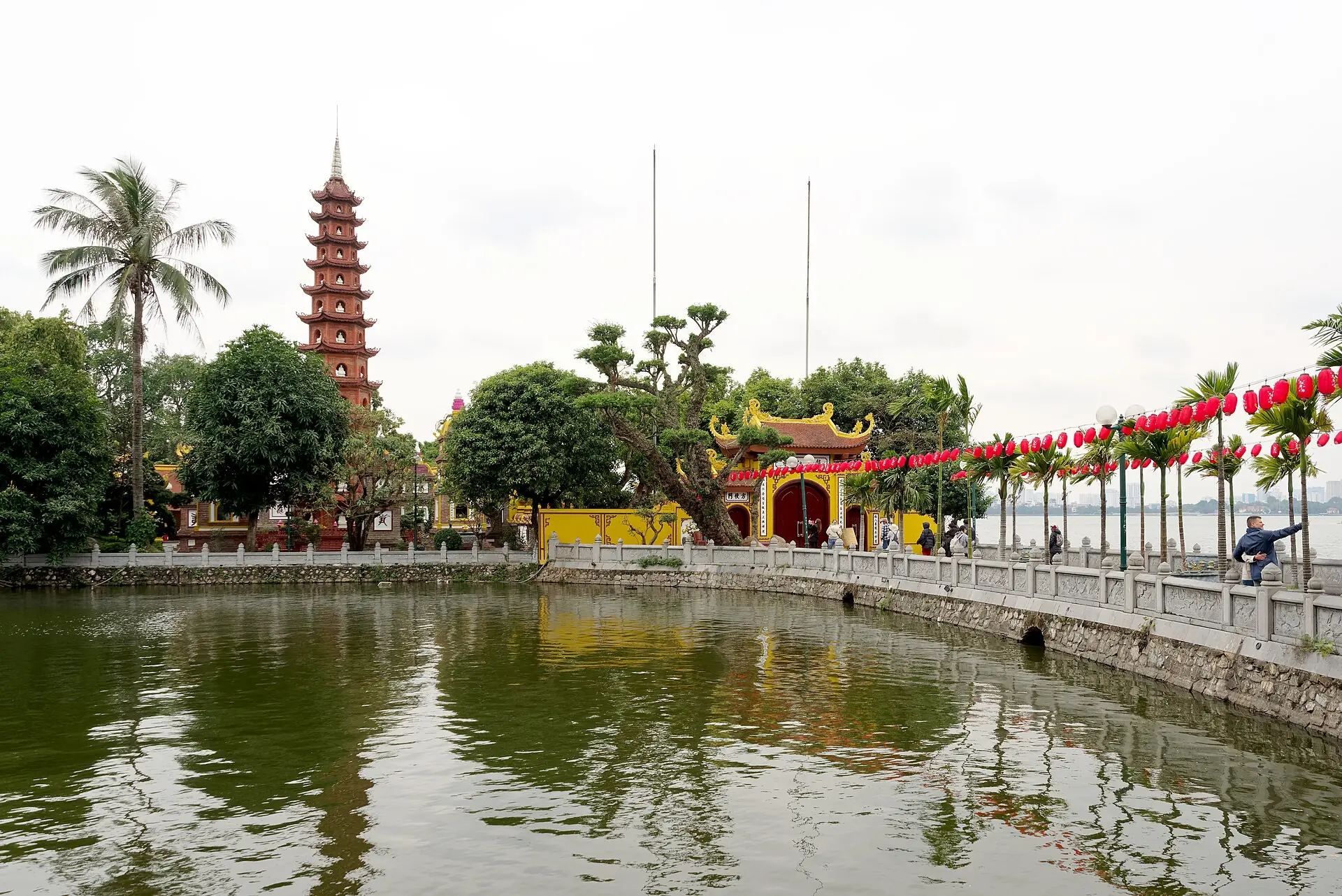 Hanoi's old quarter — the pink book is the certificate that makes ownership real