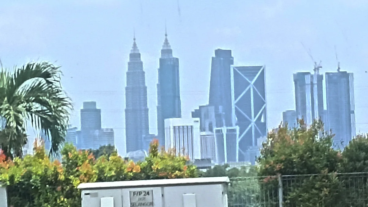 The KLCC skyline, in the one regional market open to foreign land ownership