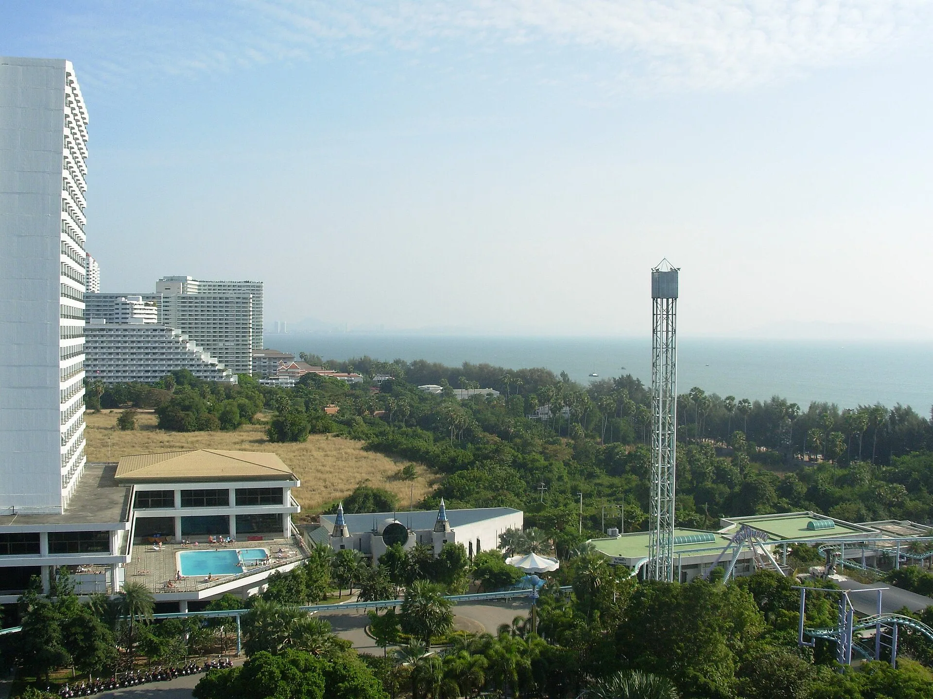 Pattaya bay, where long-term condo rents run by the square metre