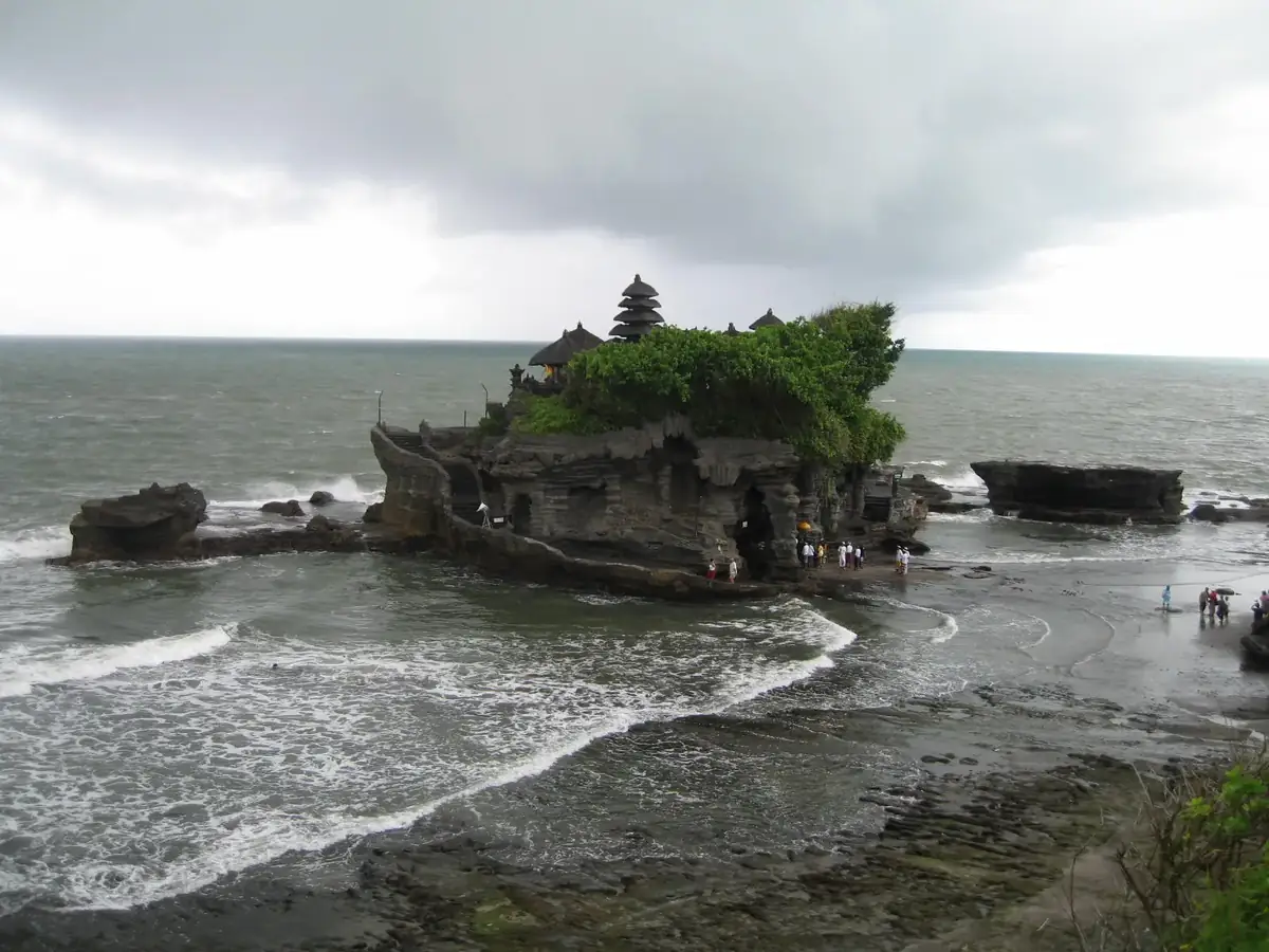 Tanah Lot, Bali. Hak Pakai is the registered right-to-use title for foreign holders