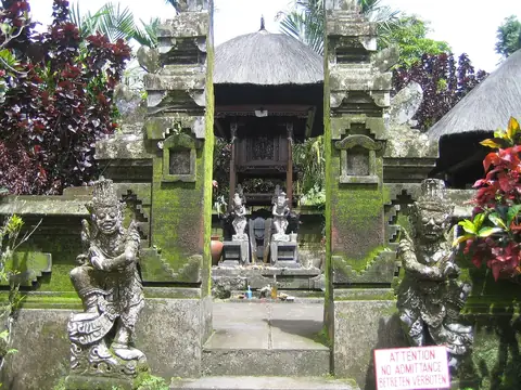 A Balinese temple gate — Indonesian law, not trust, decides what a nominee structure is worth