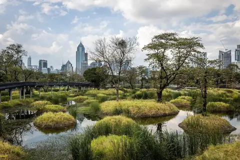 A Thai city skyline — the market independent property research covers without commission