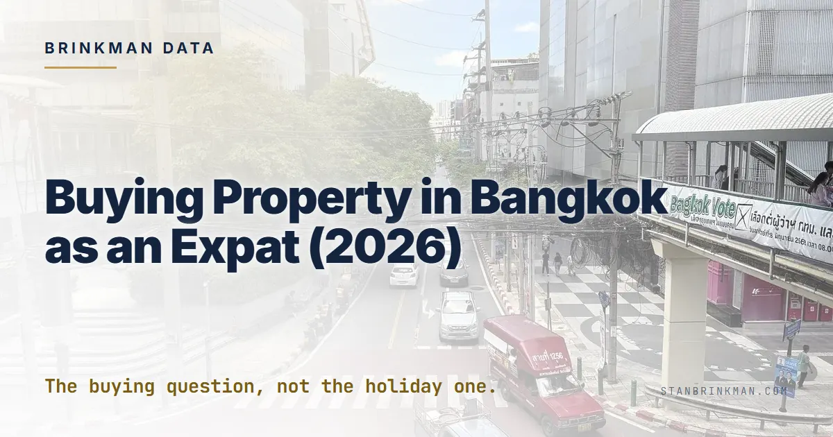 Cost of Living in Bangkok (2026): Rent and Fees, Measured