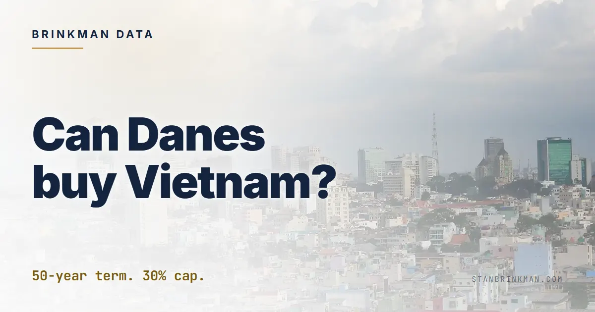 Can Danes Buy Property in Vietnam?