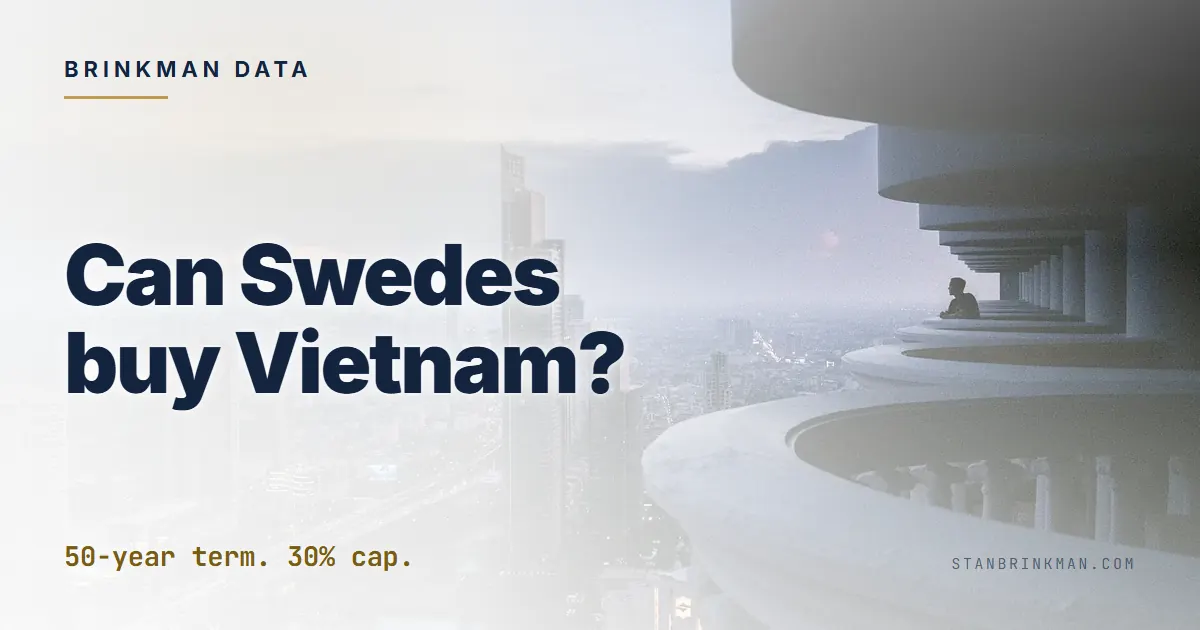 Can Swedes Buy Property in Vietnam?